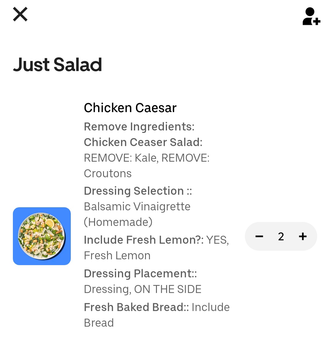 Just Salad Menu - Image 4